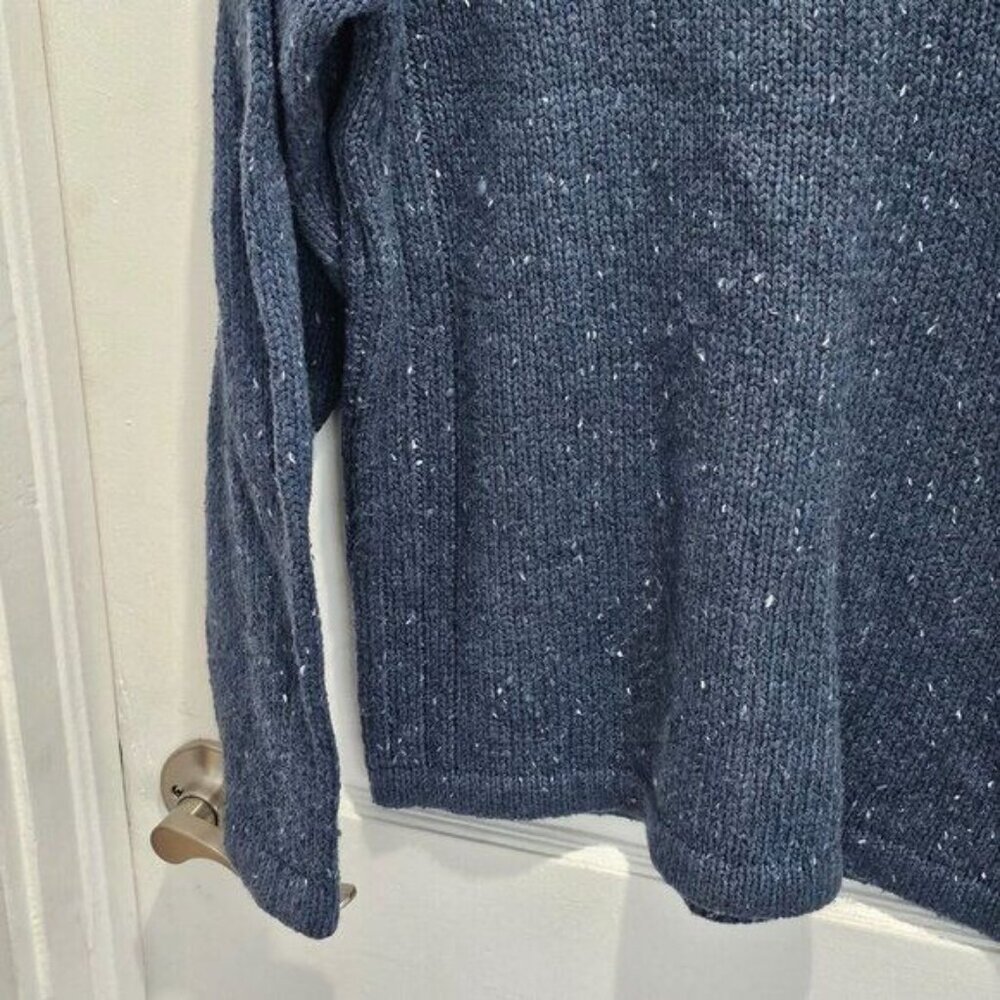 NG Men's XL Blue Knit Sweater - Vintage Style Made In Hong Kong - Picture 8 of 15